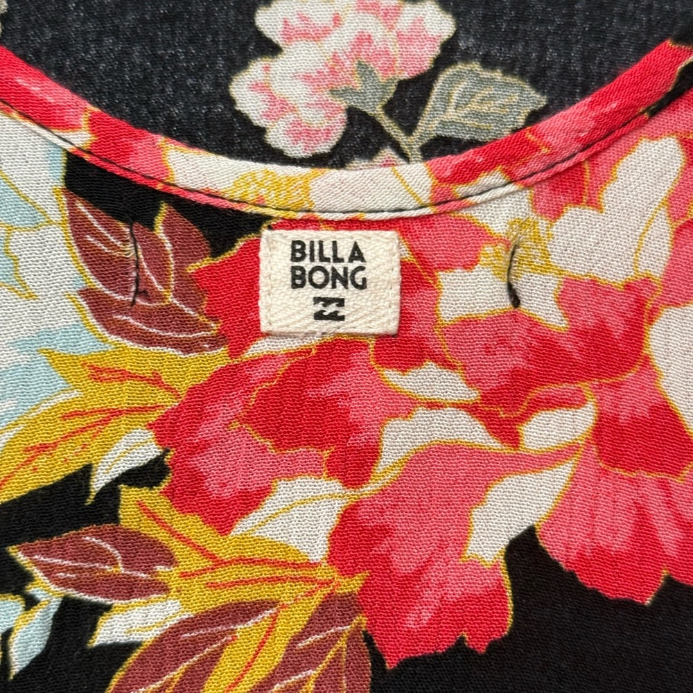 Billabong Floral Flowy Blouse - Picture 5 of 7